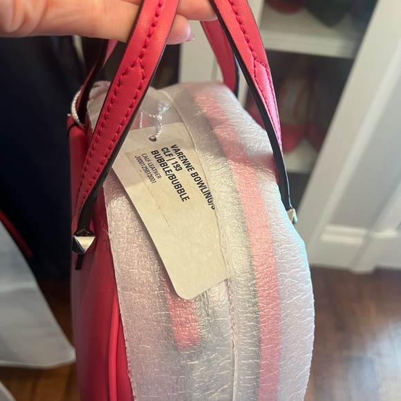 Jimmy Choo New With Tags Bowling bag in pink (bubble color). - Picture 4 of 7